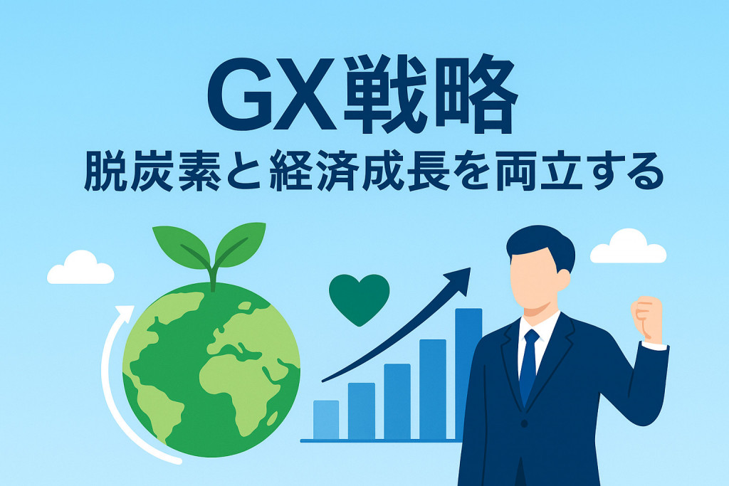 脱炭素と経済成長を両立するGX戦略とは