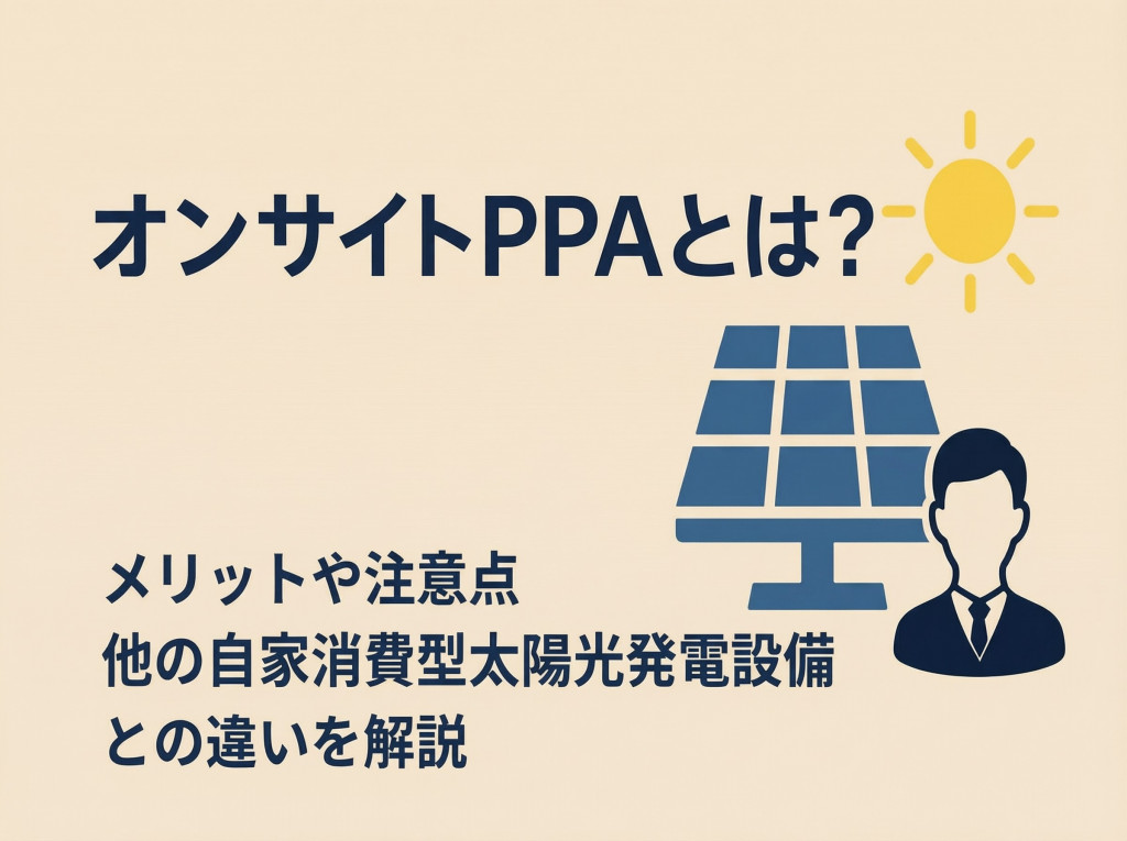 オンサイトPPAとは？