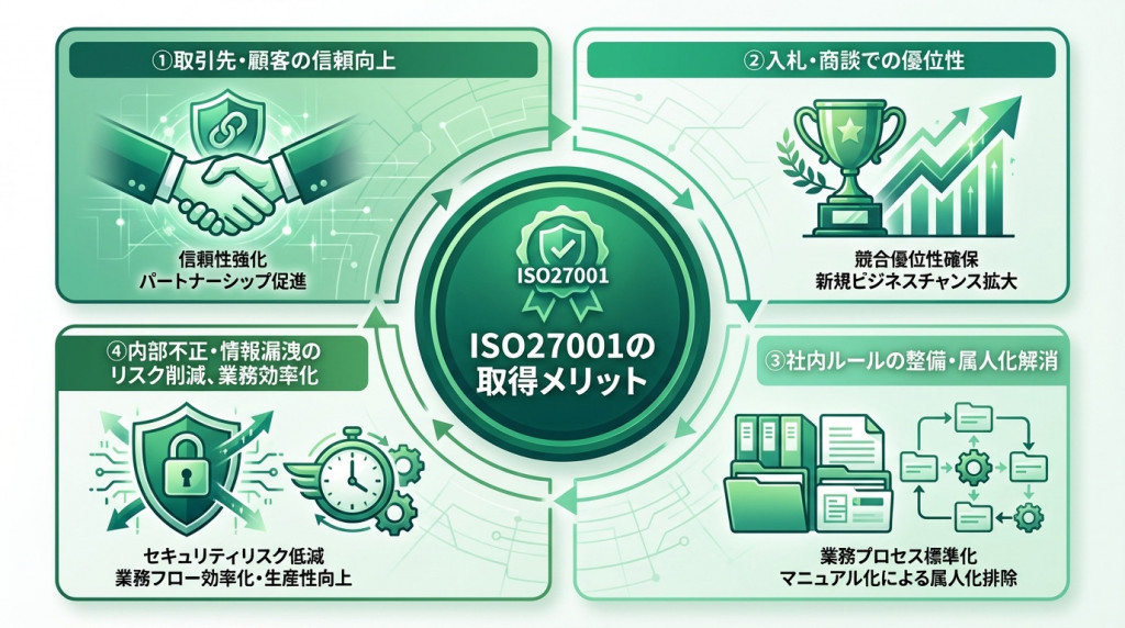 ISO27001の取得メリット