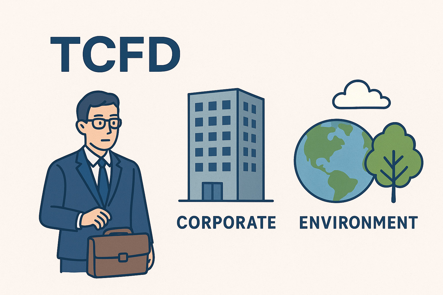 TCFDとは？対応するメリット、TCFD開示のステップなどを徹底解説
