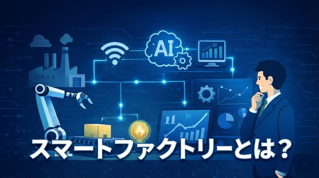 スマートファクトリーとは？求められる理由やメリット、進め方を解説