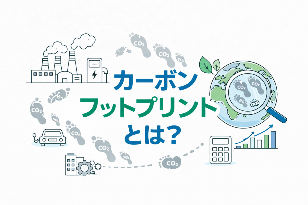 温室効果ガスの排出量を「見える化」するカーボンフットプリントとは？