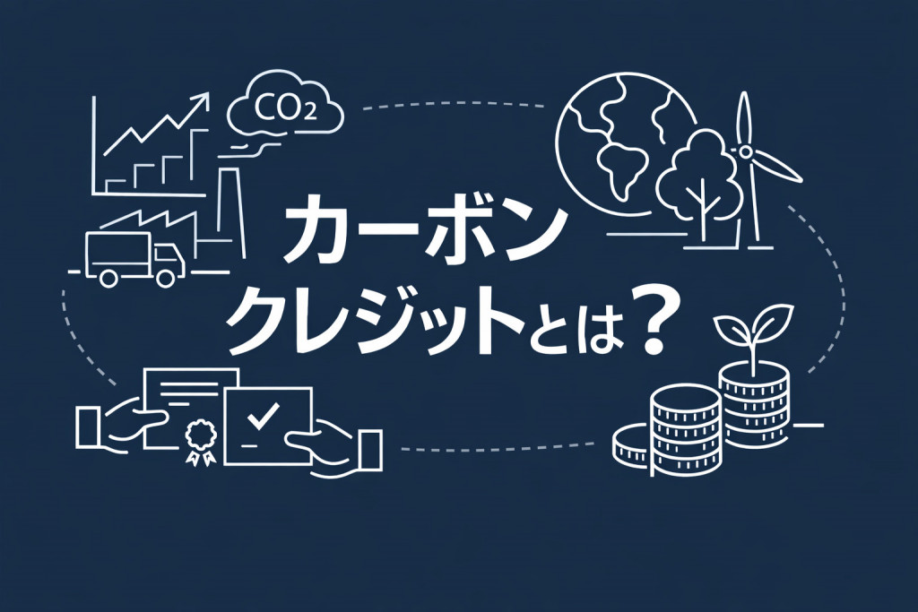 カーボンクレジットとは？種類（J-クレジット・ボランタリー）から購入方法・会計処理・開示までわかりやすく解説