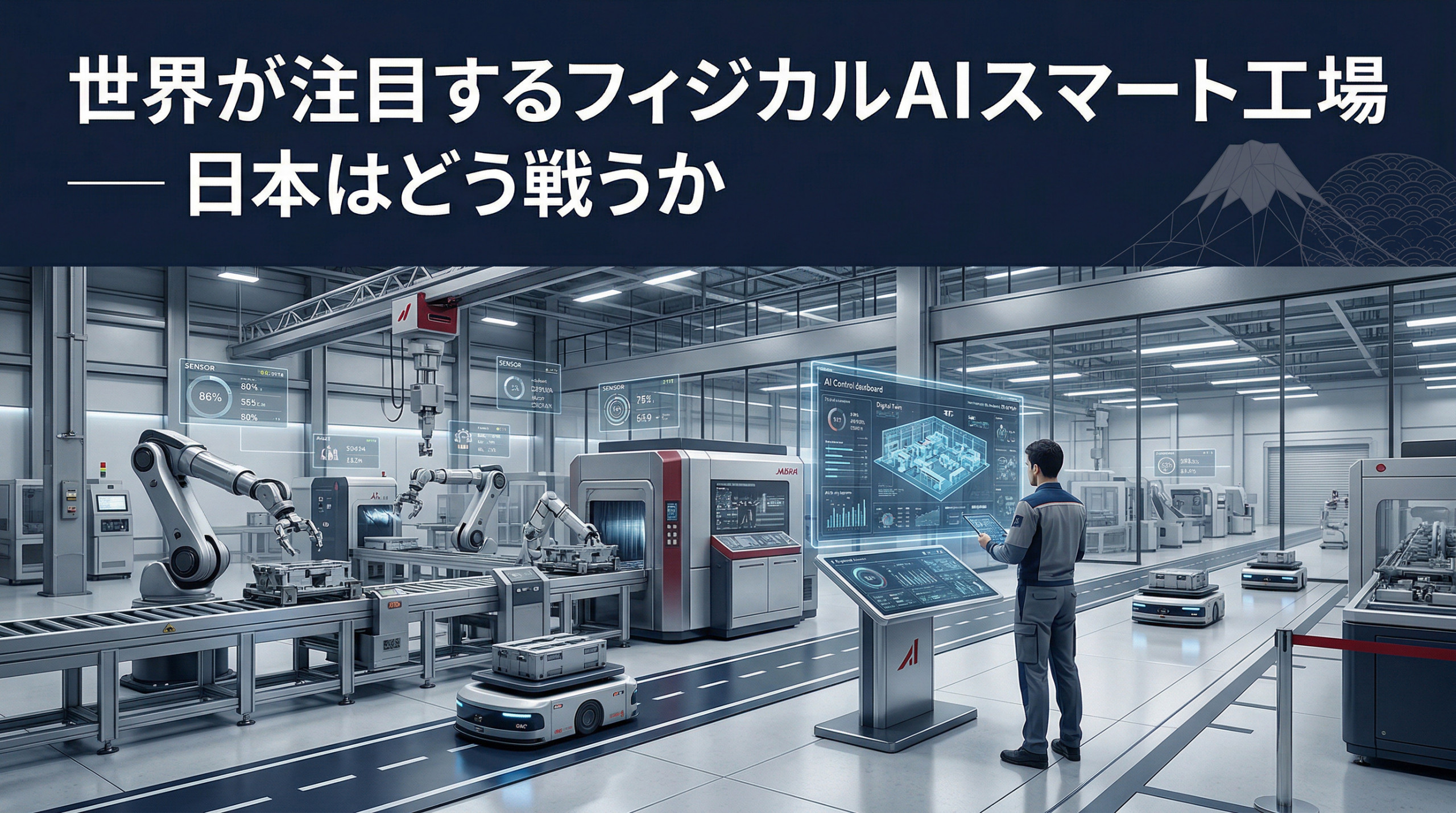 世界が注目するフィジカルAIスマート工場 —日本はどう戦うか