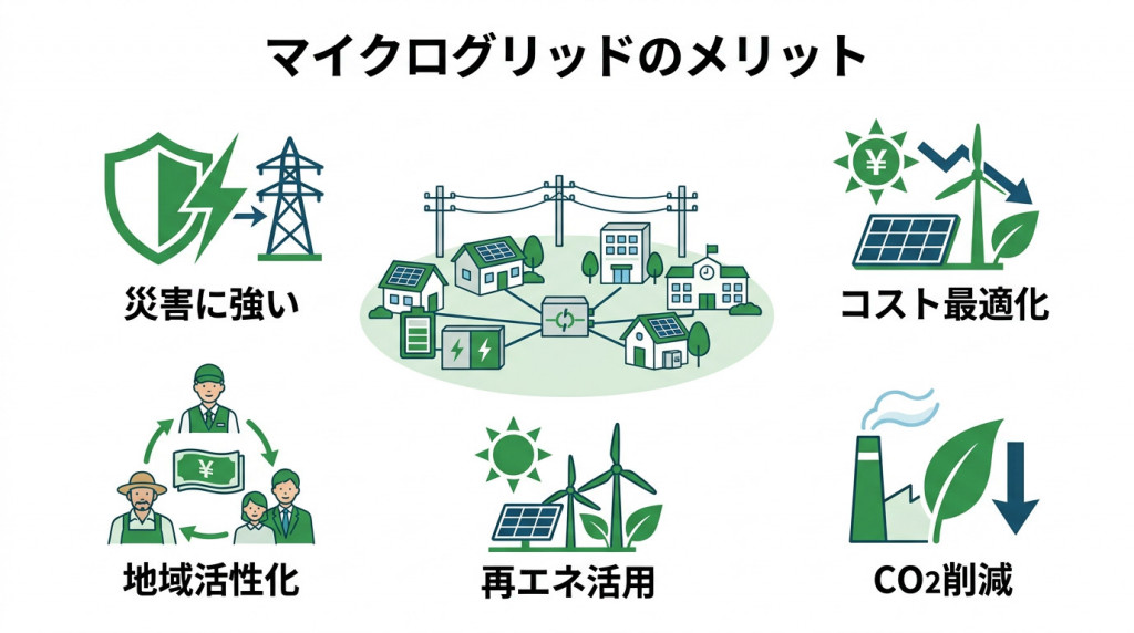マイクログリッドのメリット