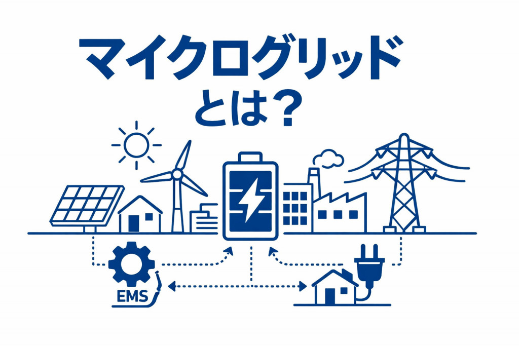 マイクログリッドとは？仕組み・メリット・導入事例までわかりやすく解説