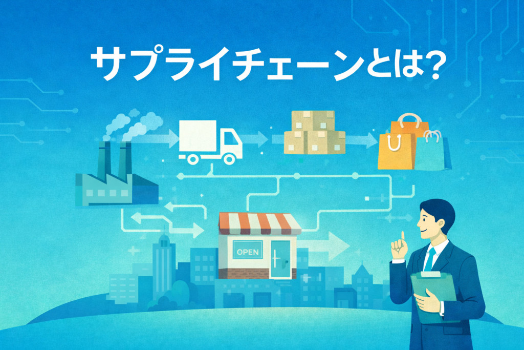 サプライチェーンとは？概要や管理・最適化（SCM）のメリット、注意点を解説
