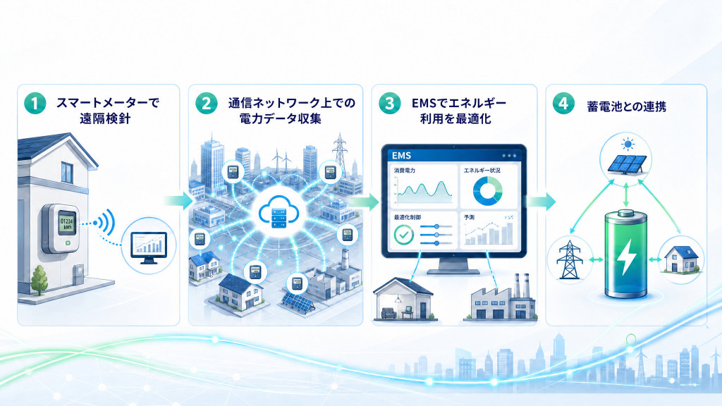 スマートグリッドの仕組み